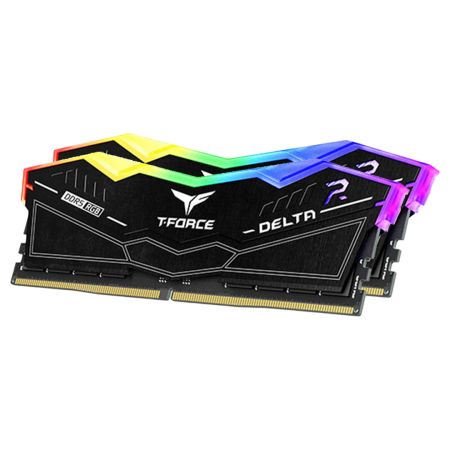 Оперативная память Team Group T-Force Delta RGB (FF3D564G6000HC38ADC01) 64 ГБ черный