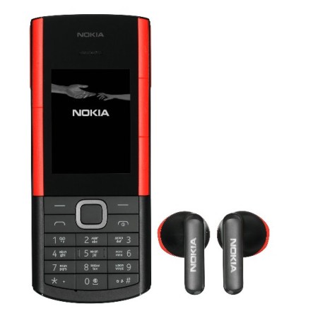 Мобильный телефон Nokia 5710 XpressAudio черный/красный