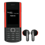 Мобильный телефон Nokia 5710 XpressAudio черный/красный