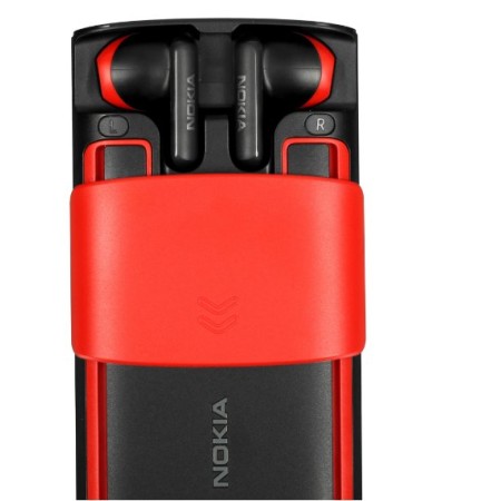 Мобильный телефон Nokia 5710 XpressAudio черный/красный