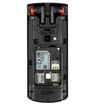 Мобильный телефон Nokia 5710 XpressAudio черный/красный
