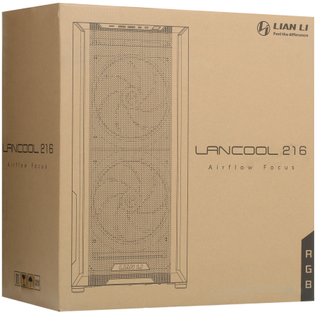 Корпус Lian Li LanCool 216RW (G99.LAN216RW.00) белый