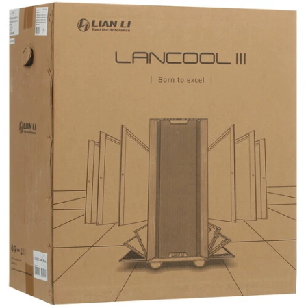 Корпус Lian Li LanCool III ARGB (G99.LAN3RW.10R) белый