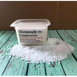 Самозатвердевающий Пластик для 3D принтера eSUN eMorph 250г белый