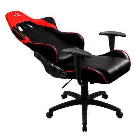 Кресло игровое Aerocool AC100 AIR-BR черно-красный