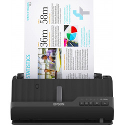 Сканер Epson WorkForce ES-C320W черный