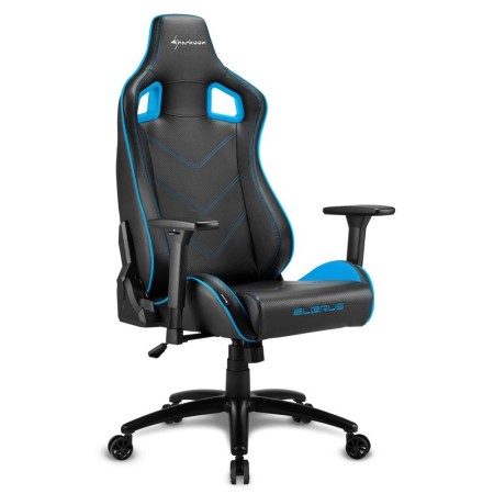 Кресло игровое Sharkoon Elbrus 2 (ELBRUS 2/BLACK-BLUE) черно-синий