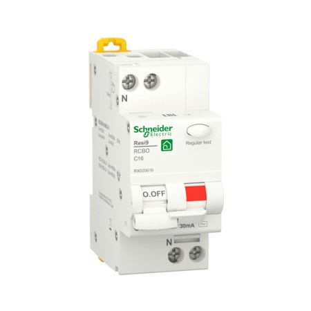 Автоматический выключатель Schneider Electric R9D25616 30 мА 16 A белый