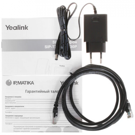 IP-телефон Yealink SIP-T30 черный