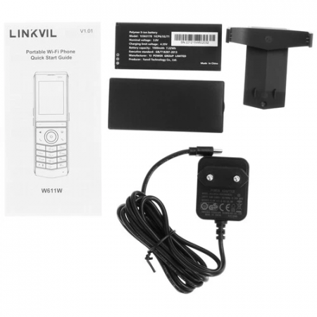 IP-телефон Fanvil LINKVIL W611W черный