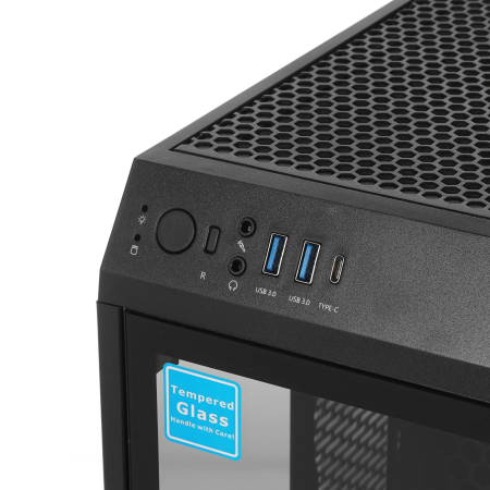 Корпус Thermaltake The Tower 100 (CA-1R3-00S1WN-00) черный