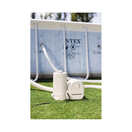 поверхностный насосы (самовсасывающий) Krystal Clear INTEX (26636) серый