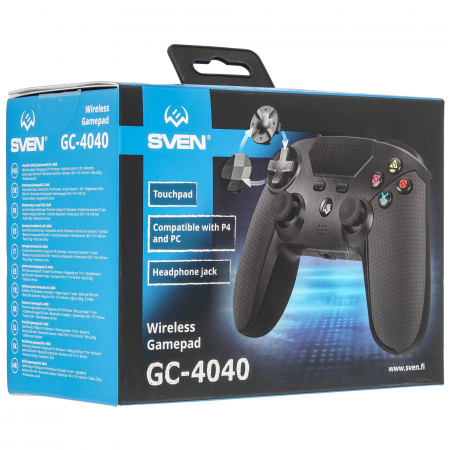 Джойстик беспроводной Sven GC-4040 (SV-016012) черный