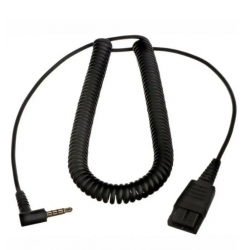Кабель PC Cord - 3.5 mm jack Jabra 8800-01-102 2м черный