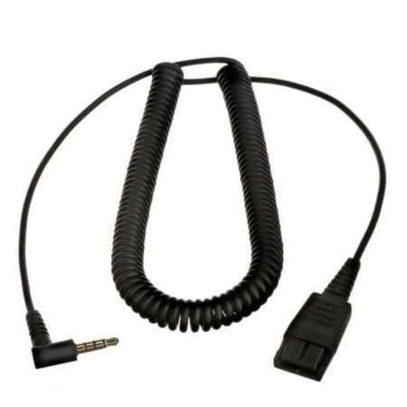 Кабель PC Cord - 3.5 mm jack Jabra 8800-01-102 2м черный