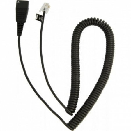 Кабель QD 2.5 mm jack Jabra 8800-01-102 2м черный