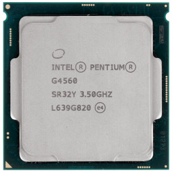 Процессор Intel Pentium DualCore G4560 OEM (CM8067702867064) серый