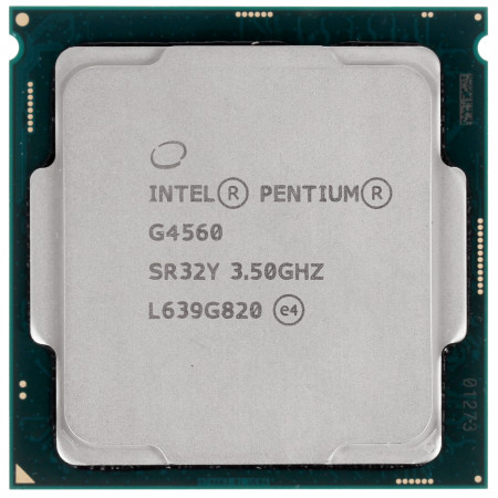 Процессор Intel Pentium DualCore G4560 OEM (CM8067702867064) серый