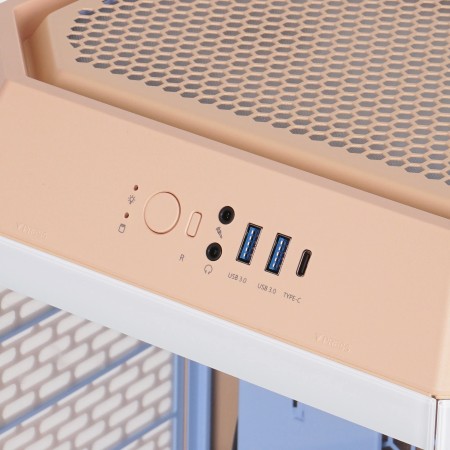 Корпус Thermaltake The Tower 300 Peach Fuzz Edition (CA-1Y4-00SKWN-00) оранжевый
