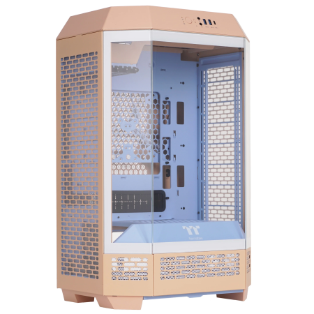 Корпус Thermaltake The Tower 300 Peach Fuzz Edition (CA-1Y4-00SKWN-00) оранжевый