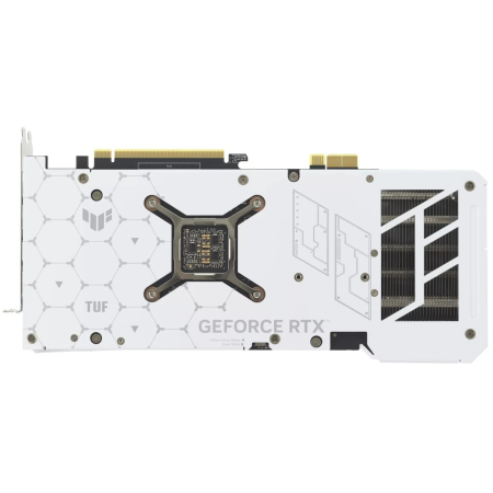 Видеокарта ASUS GeForce RTX 4070 Ti SUPER BTF TUF Gaming White OC Edition (TUF-RTX4070TIS-O16G-BTF-WHITE) 16 Гб белый