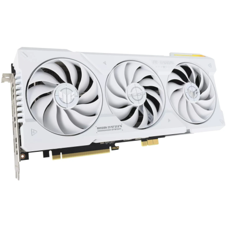 Видеокарта ASUS GeForce RTX 4070 Ti SUPER BTF TUF Gaming White OC Edition (TUF-RTX4070TIS-O16G-BTF-WHITE) 16 Гб белый