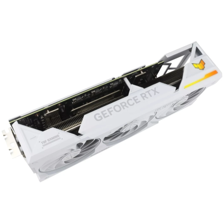 Видеокарта ASUS GeForce RTX 4070 Ti SUPER BTF TUF Gaming White OC Edition (TUF-RTX4070TIS-O16G-BTF-WHITE) 16 Гб белый
