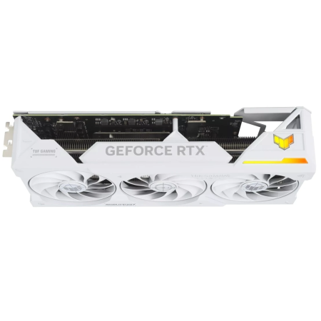 Видеокарта ASUS GeForce RTX 4070 Ti SUPER BTF TUF Gaming White OC Edition (TUF-RTX4070TIS-O16G-BTF-WHITE) 16 Гб белый