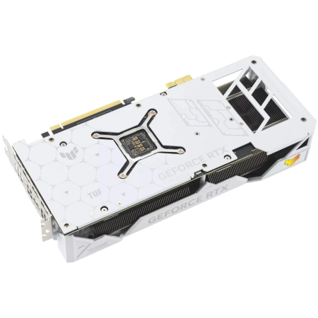 Видеокарта ASUS GeForce RTX 4070 Ti SUPER BTF TUF Gaming White OC Edition (TUF-RTX4070TIS-O16G-BTF-WHITE) 16 Гб белый
