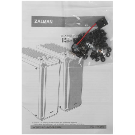 Корпус Zalman i3 Edge черный