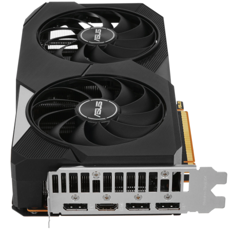 Видеокарта ASUS AMD Radeon RX 6650 XT Dual OC Edition (DUAL-RX6650XT-O8G) 8 Гб черный