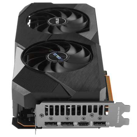 Видеокарта ASUS RX 6750 XT Dual OC Edition (DUAL-RX6750XT-O12G) 12 Гб черный