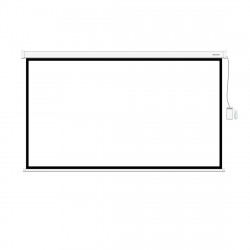 108" Экран для проектора Deluxe DLS-ERC240x135W белый