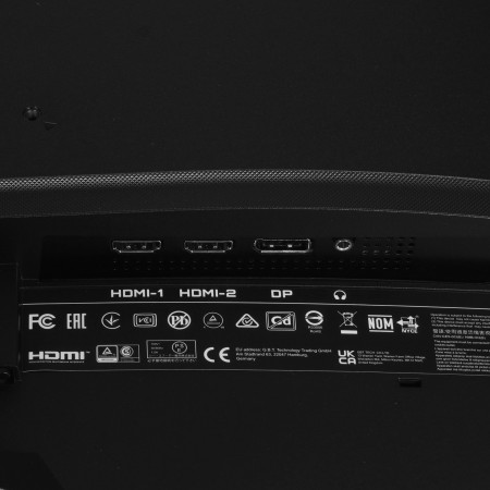 27" Монитор Gigabyte GS27QC EK черный