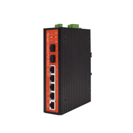 Коммутатор Wi-Tek WI-PMS306GF-I черный