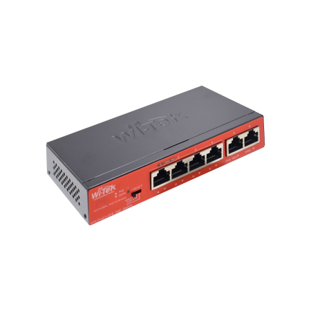 Коммутатор Wi-Tek WI-PS205 v4 черный