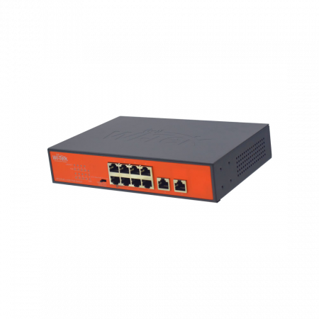 Коммутатор Wi-Tek WI-PS210G v4 черный