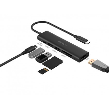 Док-станция A4tech DST-60C черный