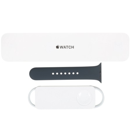 Смарт-часы Apple Watch SE 2nd Gen (MNK03GK/A/MXEK3QI/A) черный (1 ремешок) 44 мм