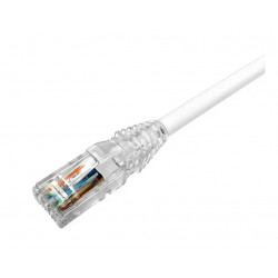 Патч-корд Commscope NETCONNECT (NPC6ASZDB-WT001M) белый 1 м