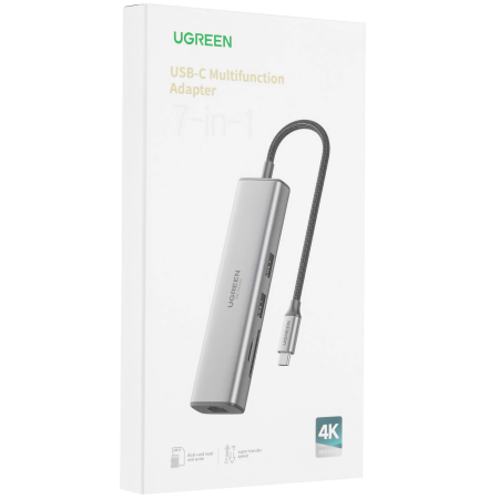 Док-станция Ugreen CM512 (60515) серый
