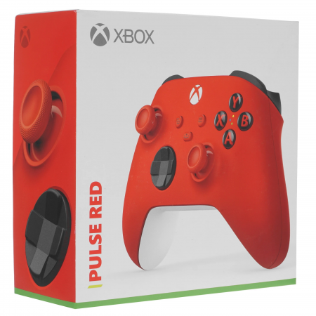 Джойстик беспроводной Microsoft Xbox Wireless Controller (QAU-00012) красный