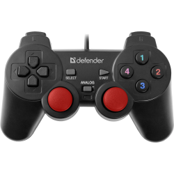 Джойстик проводной Defender Glyder (64399) черный