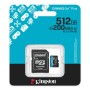 512 ГБ Карта памяти Kingston Canvas Go! Plus microSDXC (SDCG4/512GB) черный + адаптер