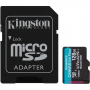 128 ГБ Карта памяти Kingston Canvas Go! Plus microSDXC (SDCG4/128GB) черный + адаптер
