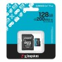 128 ГБ Карта памяти Kingston Canvas Go! Plus microSDXC (SDCG4/128GB) черный + адаптер