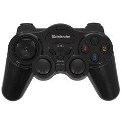 Джойстик беспроводной Defender Game Master Wireless (64257) черный
