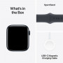 Смарт-часы Apple Watch SE Gen 2 40mm (MXE73QI/A) черный (1 ремешок)