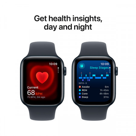 Смарт-часы Apple Watch SE Gen 2 40mm (MXE73QI/A) черный (1 ремешок)