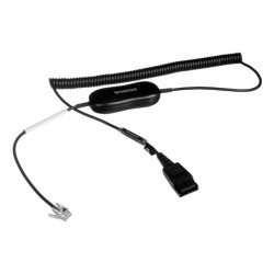 Кабель QD - RJ10 Jabra GN 1200 CC 2 м черный